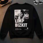 Product Name: Limp Bizkit "De Oosterpoort" Vintage Black Sweatshirt – Premium Manipuri Style