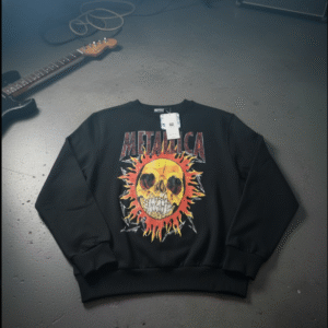 Metallica Skull Graphic Sweatshirt – Premium Unisex Winter Wear in Manipur